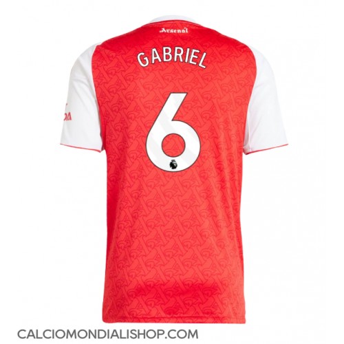 Maglie da calcio Arsenal Gabriel Magalhaes #6 Prima Maglia 2025-26 Manica Corta